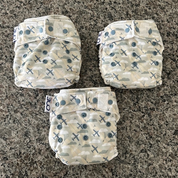 GroVia Other - GroVia O.N.E Maverick (3) Cloth Diapers